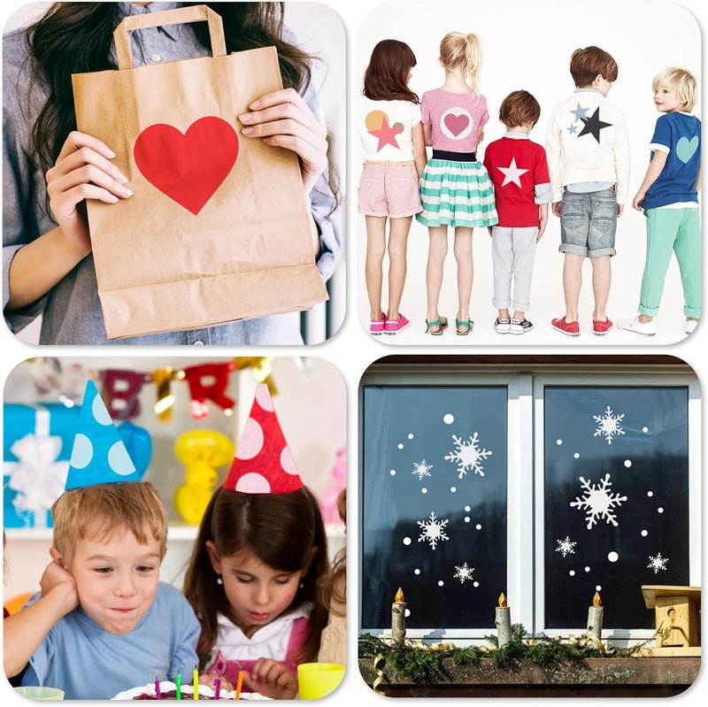 krastmon Star Stencil Set - 8 Pcs Different Size Stencils, Large Star Template for Spray Painting & Fabric Walls - Image 5